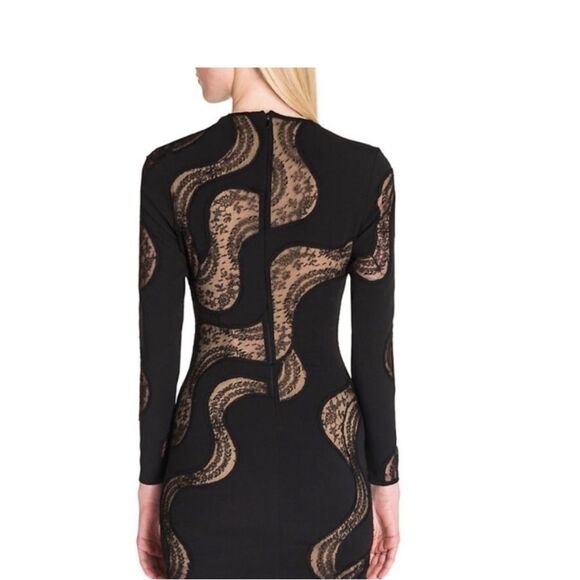 NWT Stella McCartney Black  Wave Dress, M - Picture 4 of 16